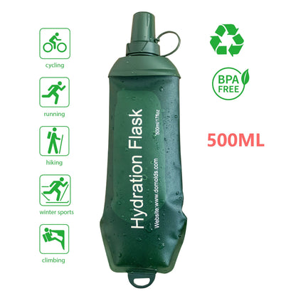 Tactical Pouch: Army Green Soft Sports Water Bag