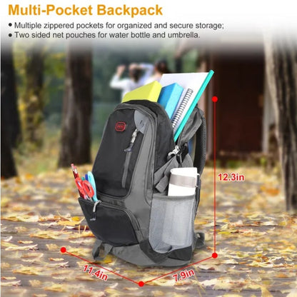 The Neutral Nomad: Casual Travel Neutral Shoulder Backpack