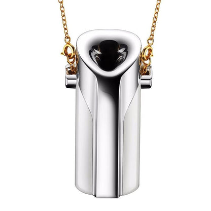 Portable hanging neck negative ion air purifier PM2.5 anti-fog necklace