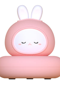 Cute pet pink bunny