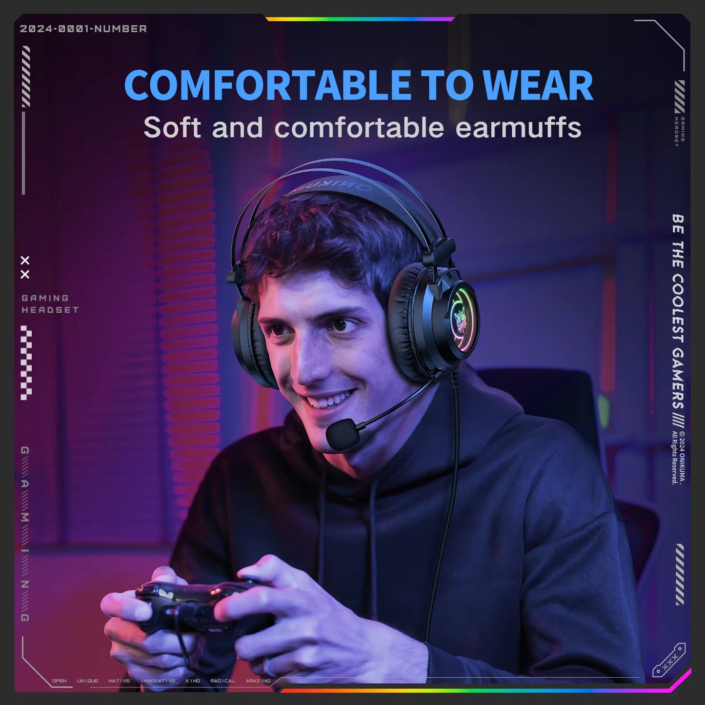 SurroundPro: Laptop Gaming Infinite Surround Sound Headphones