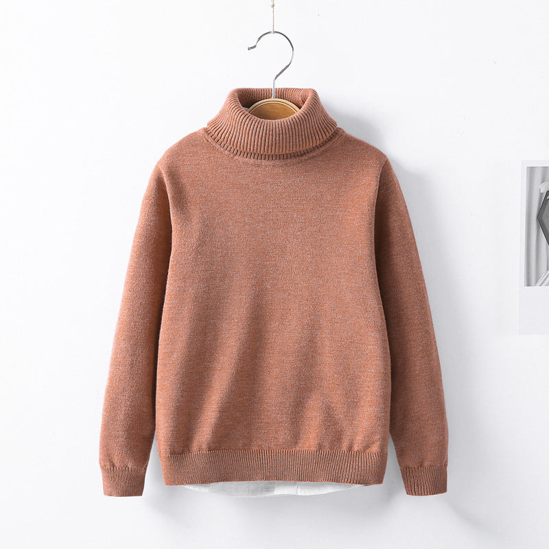 Nordic High-Collar Architectural Knitwear