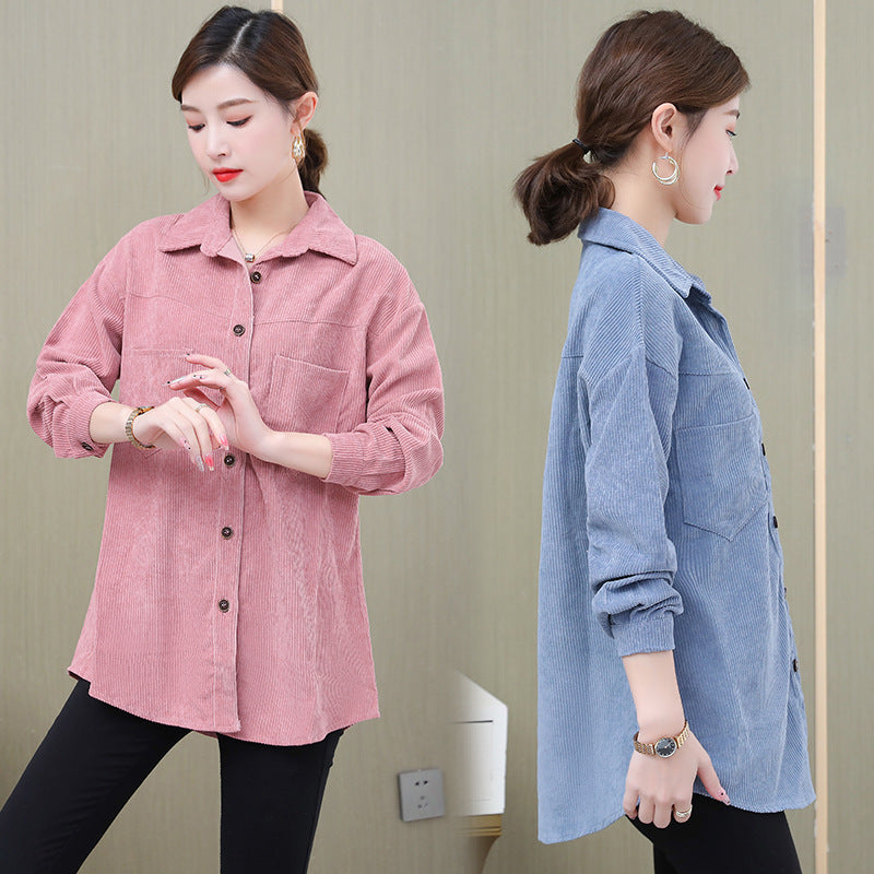 Fashionable Temperament Casual Loose Shirt