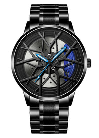 Black With Blue Needle