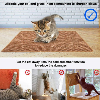 Anti-scratch pet cat paw board for sofa