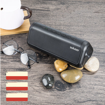 The Outdoor Titan: Waterproof Dual Speaker Subwoofer