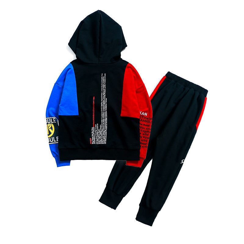 The Big Boy Kinetic: Korean-Style Long-Sleeve Sports Two-Piece