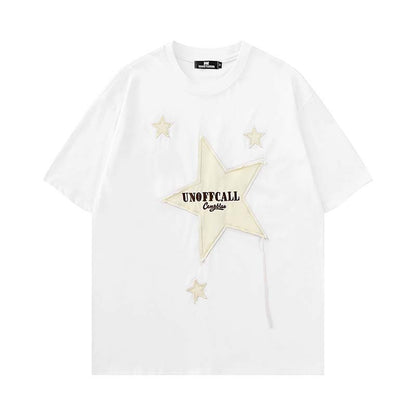 European And American Retro Short Sleeve T-shirt Men