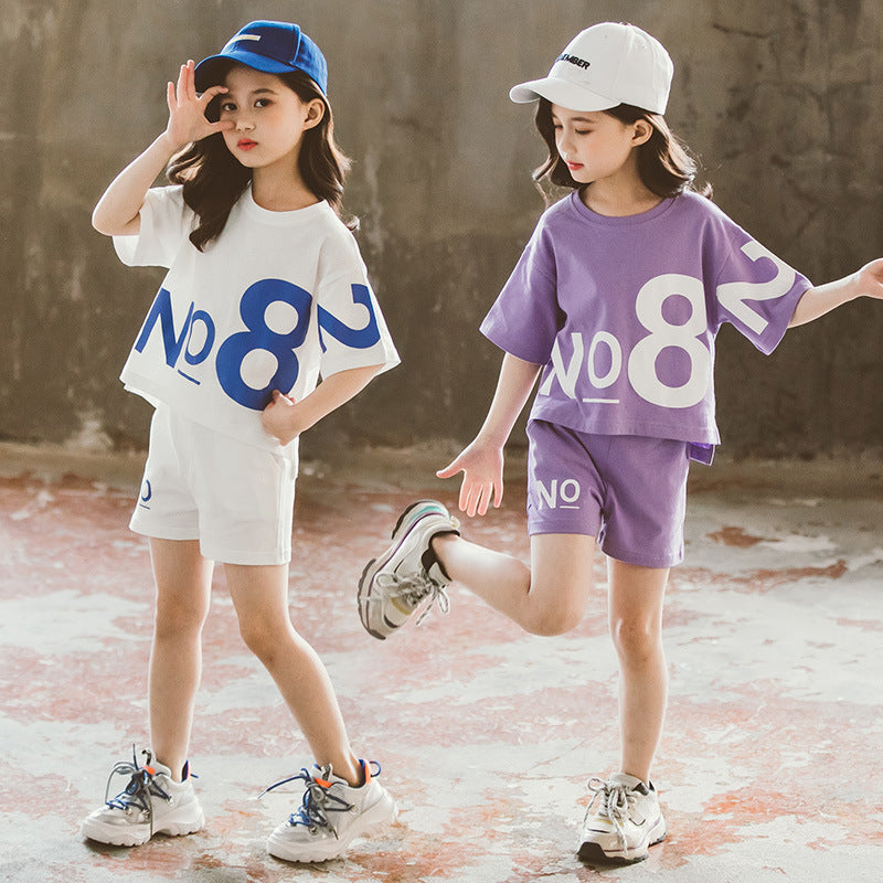 The Athletic Lounge: Girls’ Loose Sport Two-Piece Set