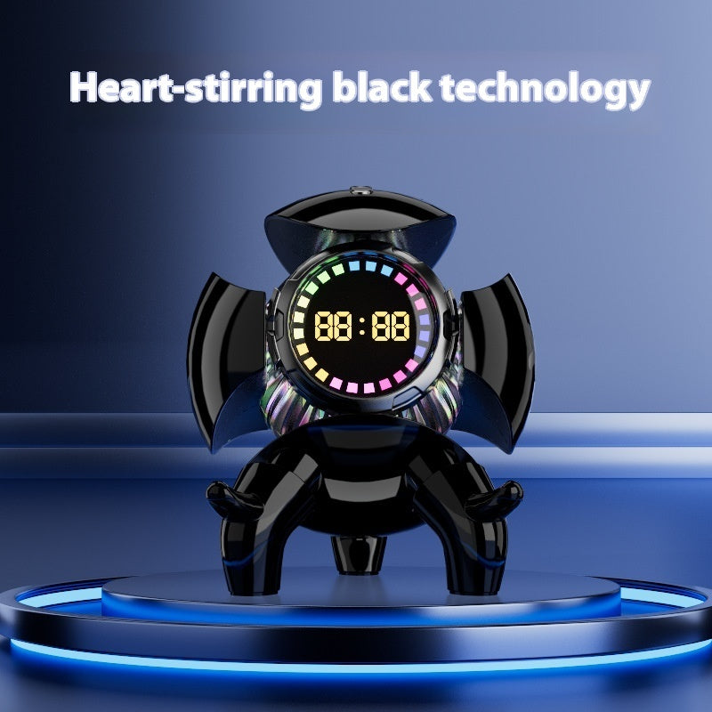 Mech Monster Smart Clock Alarm Clock Bluetooth Audio