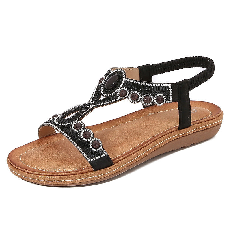 Frosted Bohemian Sandals Women's Summer