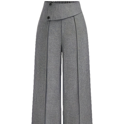 Slimming And Wide Leg Casual Pants For Women