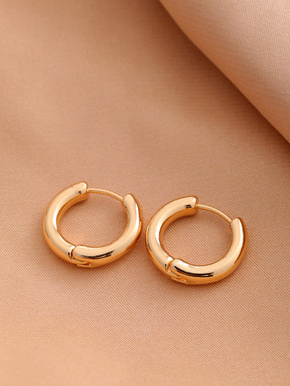 Smooth Geometric Hollow Earrings For Women