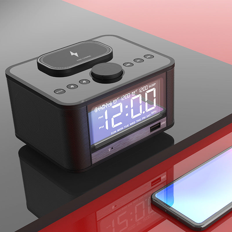 Synchronicity Pro: Wireless Charging Hub & Multi-Function Alarm