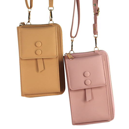 Women's Bag Shoulder Crossbody Pannier Bag Solid Color Simple Student Cross-border E-commerce Multi-purpose Package