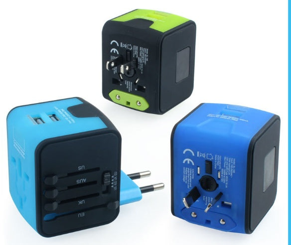 DualSocket Hub: Multi-Function Power Conversion Socket with Dual USB