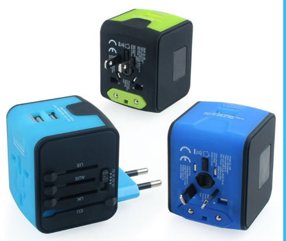 DualSocket Hub: Multi-Function Power Conversion Socket with Dual USB