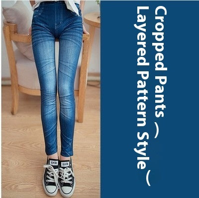 Leggings Stretch Slim-fit Outerwear