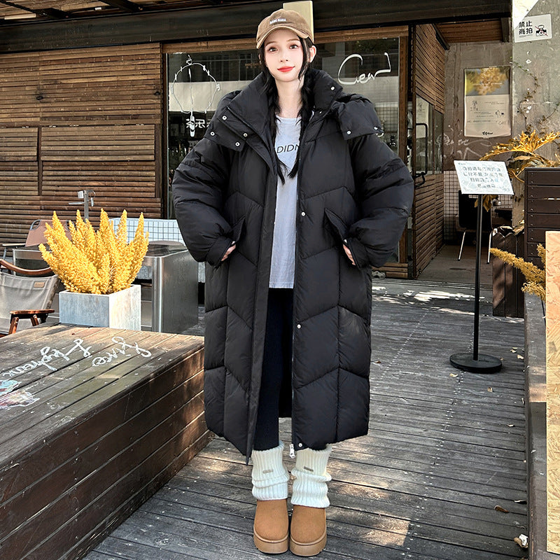 Thick Loose And Warm Cotton-padded Coat Women