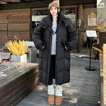 Thick Loose And Warm Cotton-padded Coat Women