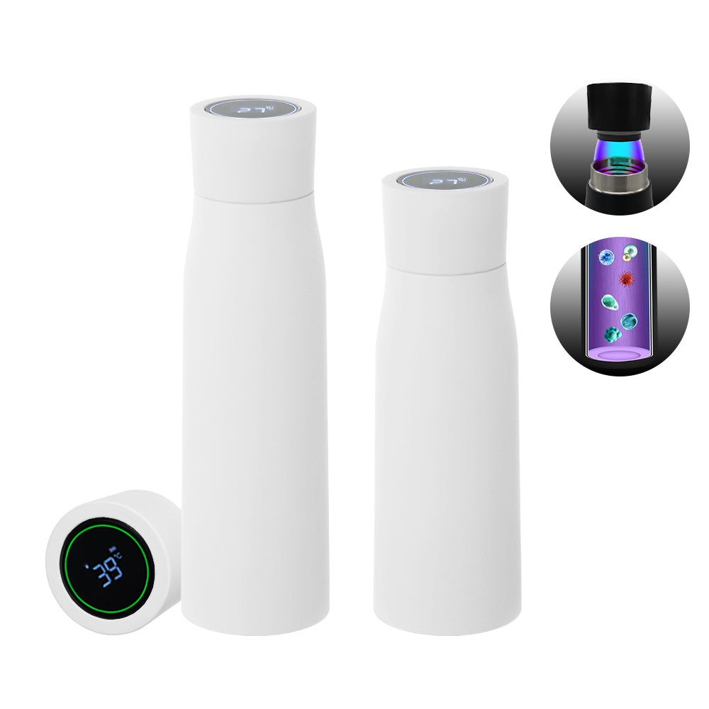 Smart Display: Temperature-Sensing Insulated Smart Tumbler