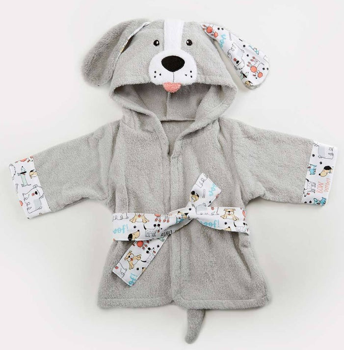 Hooded Baby Bath Towel & Robe | Soft Cotton Cartoon Animal Bathrobe for Infants & Toddlers