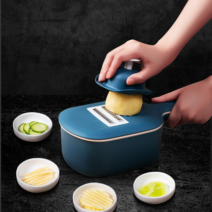 6-in-1 Vegetable Slicer & Grater | Fruit, Potato, Carrot & Cheese Peeler