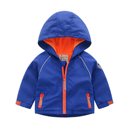 The Fleece Pacing: Boys’ Hooded Fleece Performance Jacket