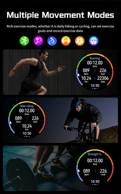 The Oxygen Link: Sleep & Bluetooth Calling Health Watch