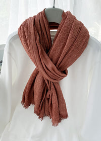 1353 Rust Red Pure Cotton