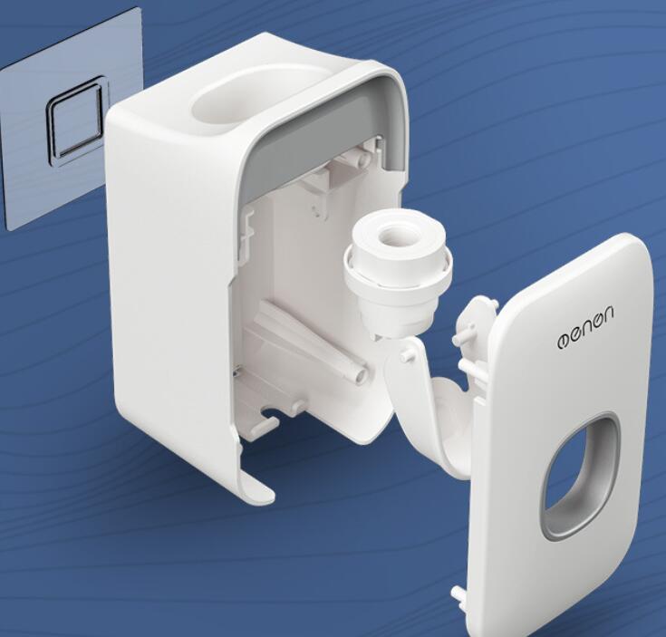 PurePaste™: Automatic High-Efficiency Bathroom Toothpaste Console