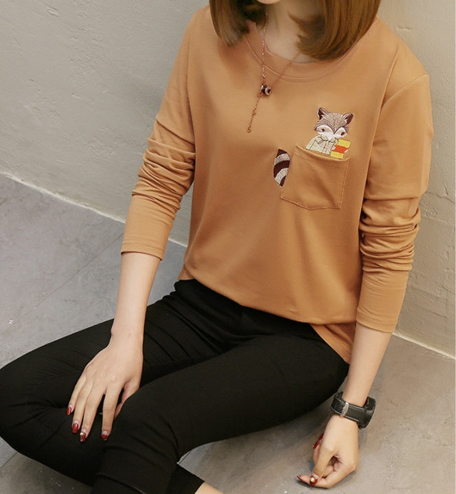 Women's Loose Long Sleeve T-Shirt