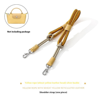 Punch-free Modification Accessories Braided Rope Shoulder Strap Crossbody Strap