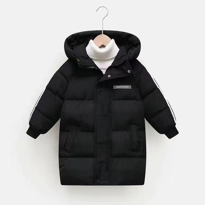 The Wadded Shield: Mid-Length Thickened Down-Alternative Jacket