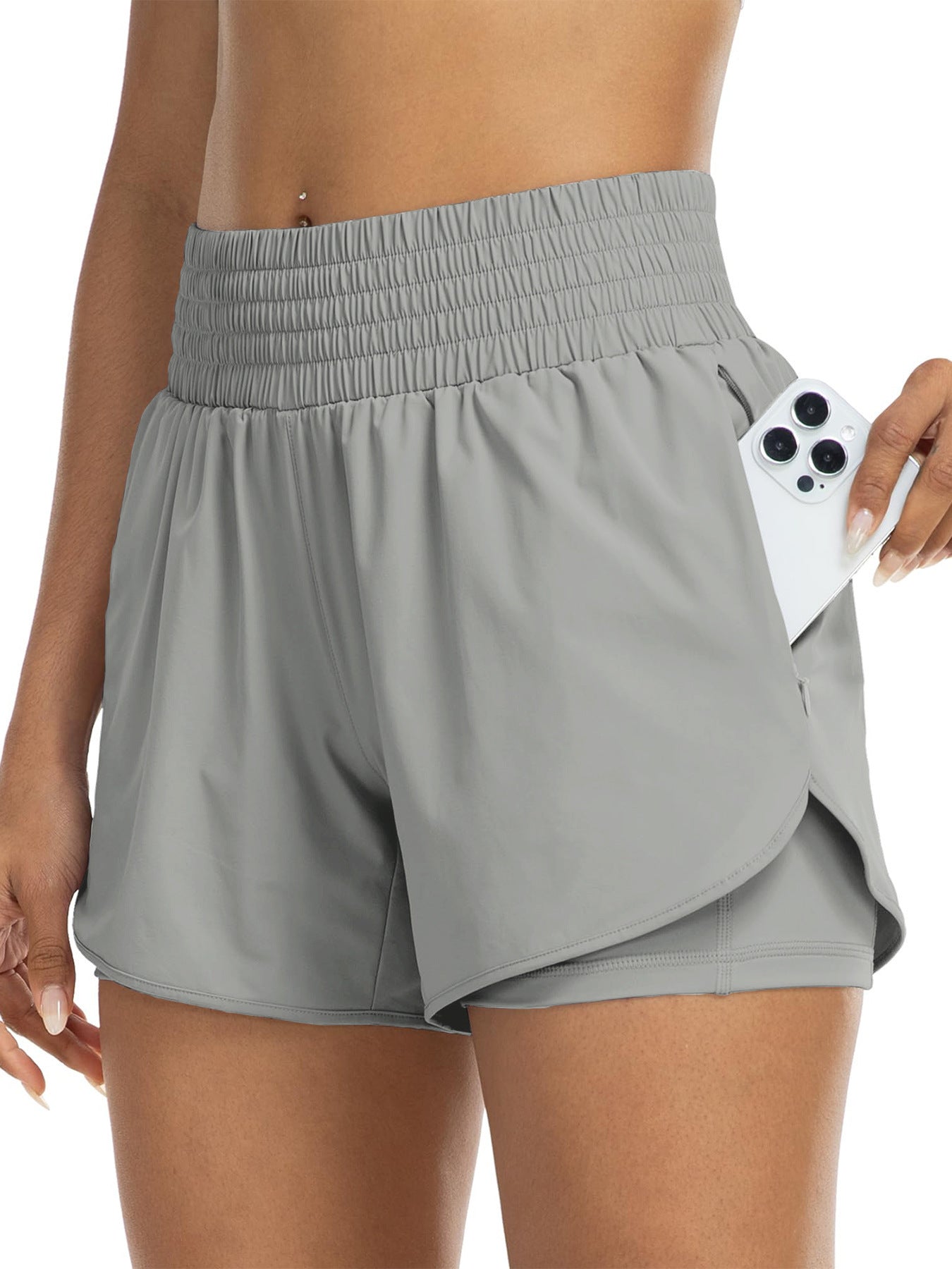 Fashion Personality Women's Quick-dry Casual Yoga Shorts