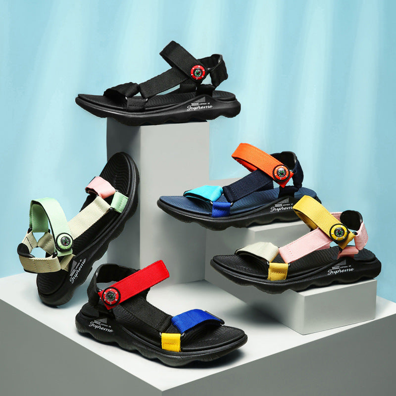 Candy Webbing: Vibrant Webbing Performance Beach Sandals