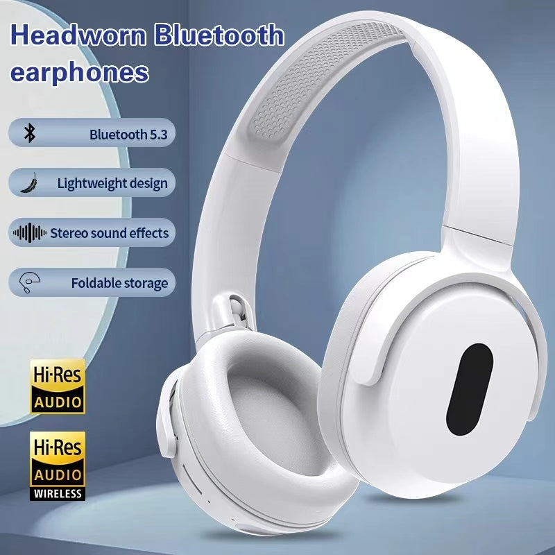 FoldBeat: Foldable Wireless Bluetooth HiFi Stereo Noise Cancelling Gaming Headset