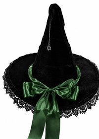 Lace Green Bow