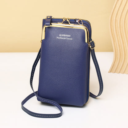Mobile Phone Bag Female Crossbody Vertical Multi-function