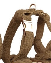 Brown Pet Supplies Hand Holding Rope Pet Necklet Set