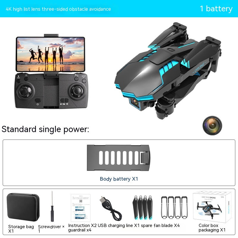 X6 DualEye: 4K Dual Camera Obstacle Avoidance Remote Control Aircraft Toy