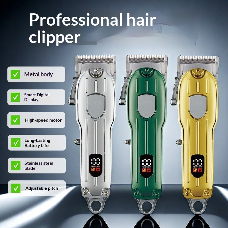 PowerClip Pro: Household & Professional High-Power Electric Hair Clipper