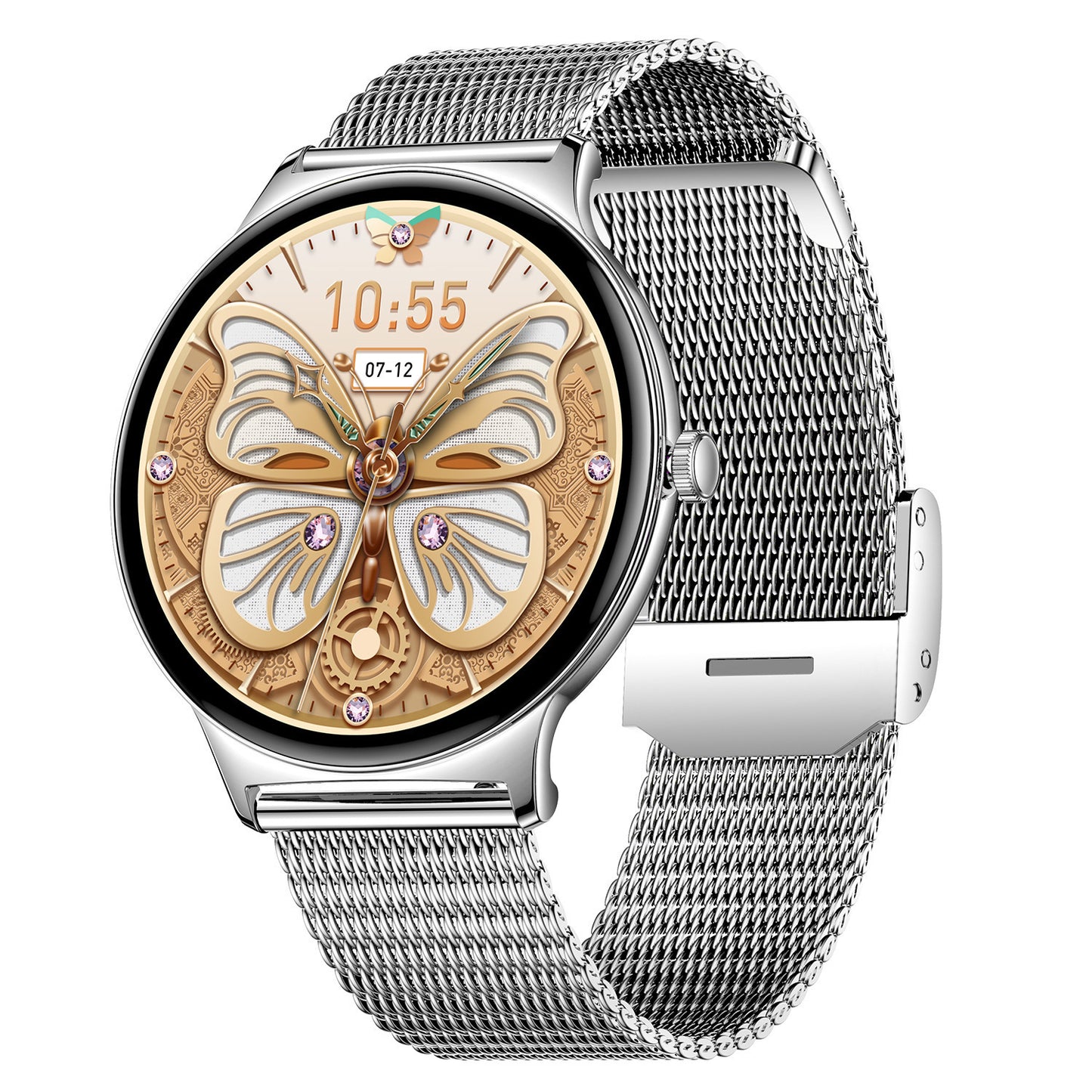 V89 Ultra-thin Smart Watch Bluetooth Calling Full HD Screen