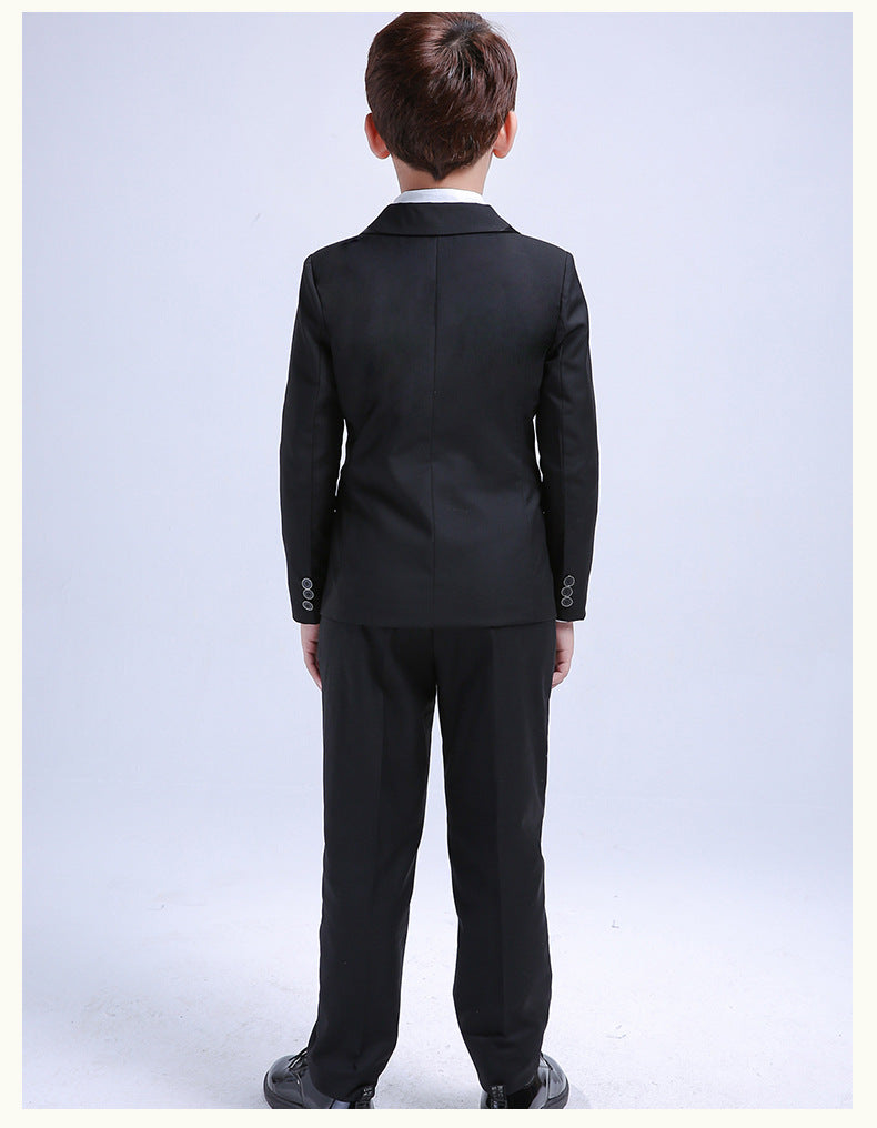 Black-Tie Gala Host Formal Tuxedo Ensemble