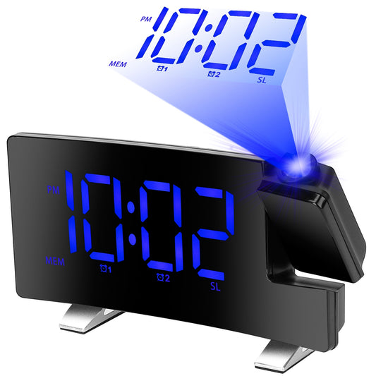 Celestial Projection: 180° Rotatable Laser Display & Radio