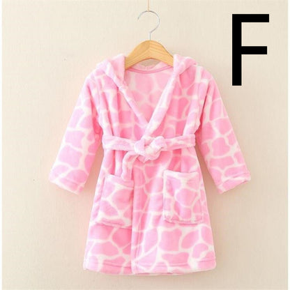 All-Season Heirloom: Thickened Flannel Children’s Robe