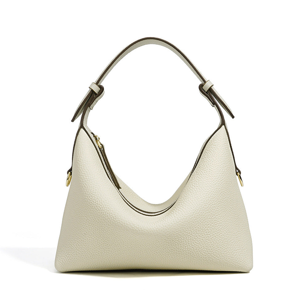 Genuine Leather Bag Advanced Sense All-match Commute Women's Cross-body Bag