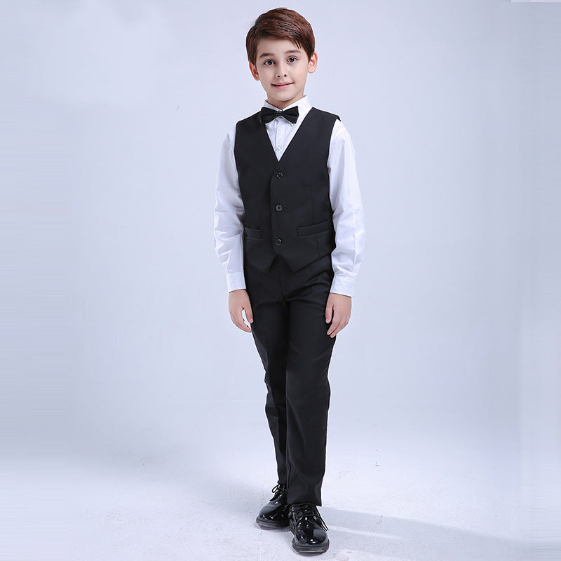 Black-Tie Gala Host Formal Tuxedo Ensemble