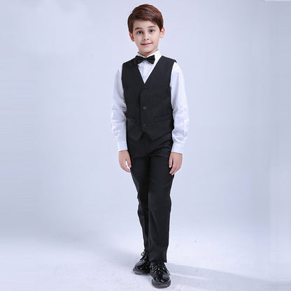 Black-Tie Gala Host Formal Tuxedo Ensemble