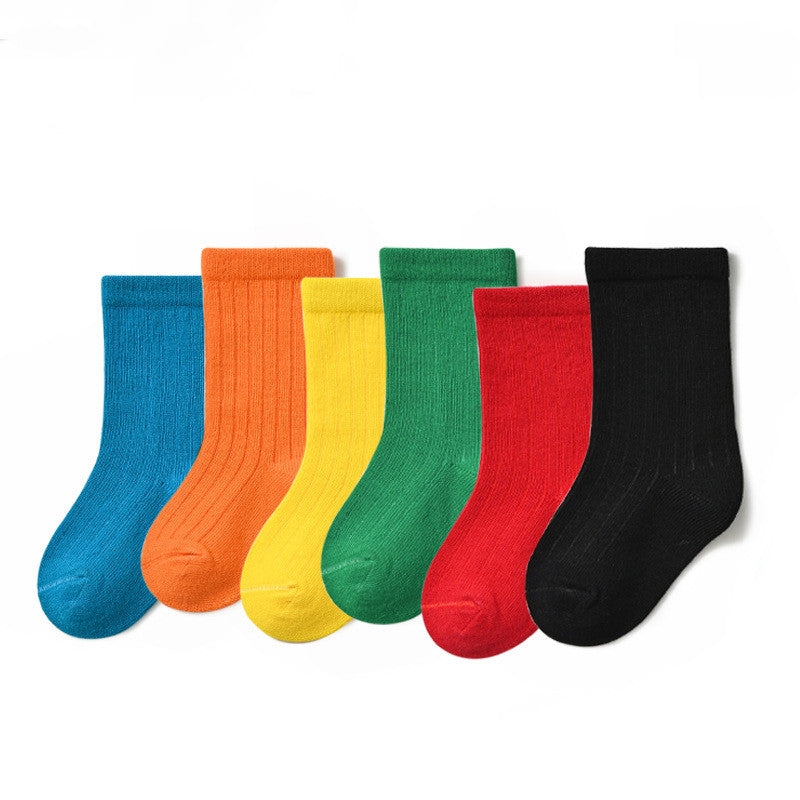School Socks For Boys And Girls Autumn Cotton